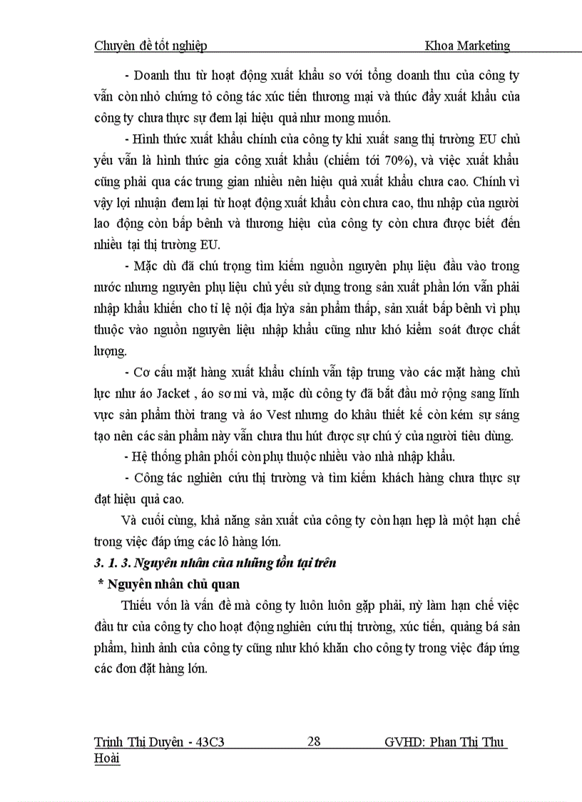 image for page Giải pháp marketing thâm nhập thị trường sản phẩm may mặc sang thị trường EU của công ty cổ phần may Trường Sơn