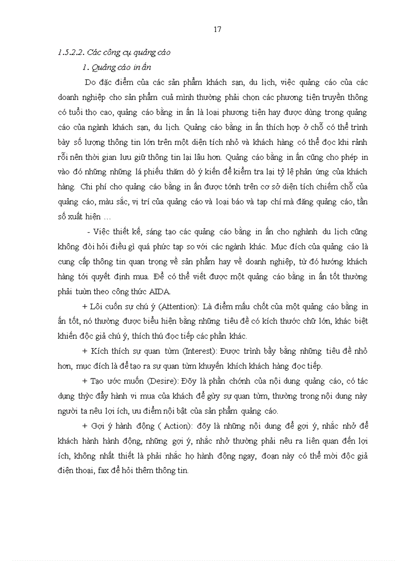 image for page Giải pháp hoàn thiện hoạt động quảng cáo đối với thị trường khách du lịch nội địa của Công ty TNHH thương mại và du lịch Hạ Trắng