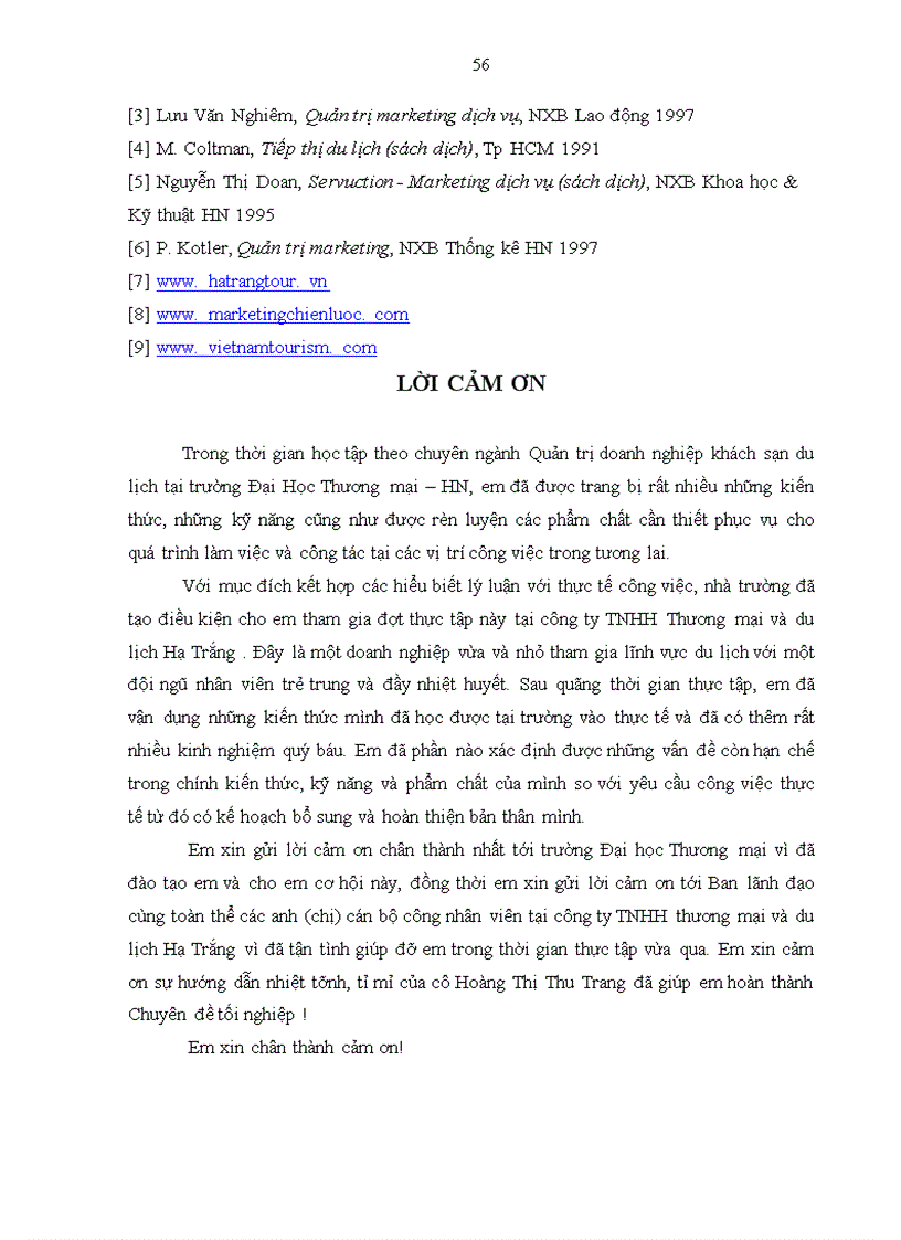 image for page Giải pháp hoàn thiện hoạt động quảng cáo đối với thị trường khách du lịch nội địa của Công ty TNHH thương mại và du lịch Hạ Trắng