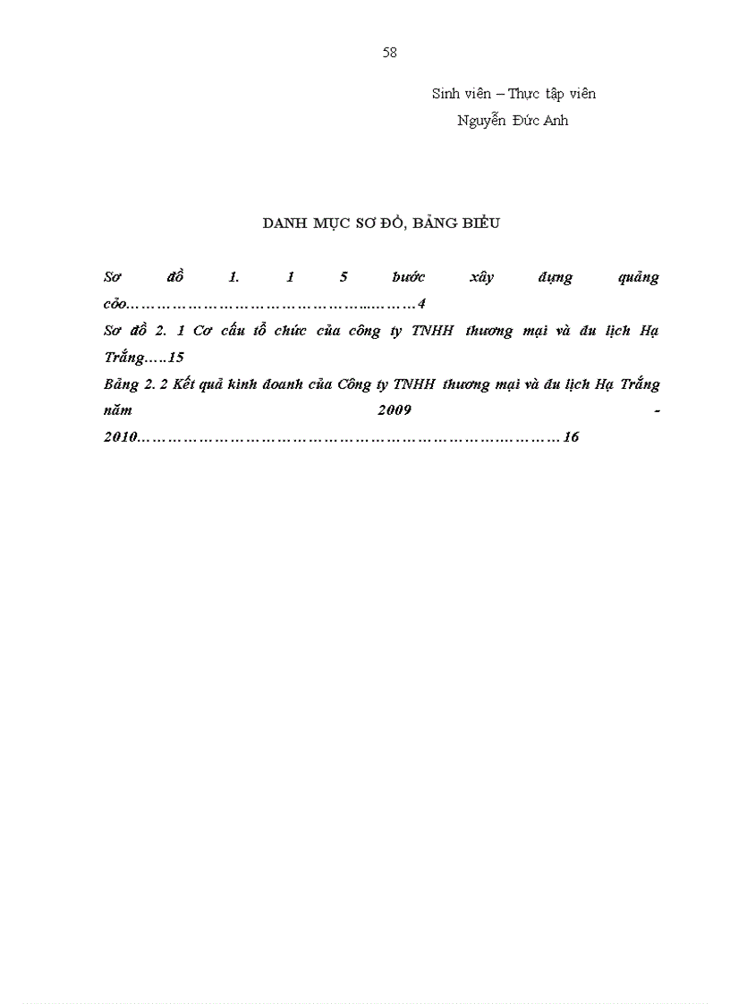 image for page Giải pháp hoàn thiện hoạt động quảng cáo đối với thị trường khách du lịch nội địa của Công ty TNHH thương mại và du lịch Hạ Trắng