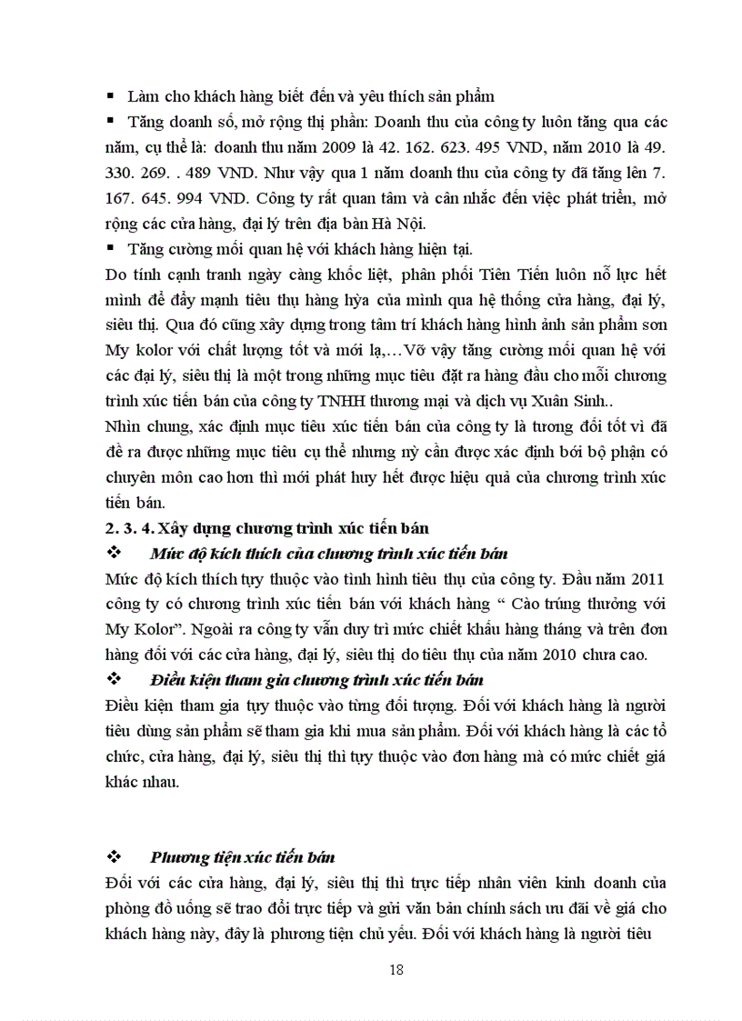 image for page Phát triển hoạt động xúc tiến bán đối với mặt hàng sơn My Kolor ở Công ty TNHH Thương Mại & dịch vụ Xuân Sinh trên thị trường Hà Nội