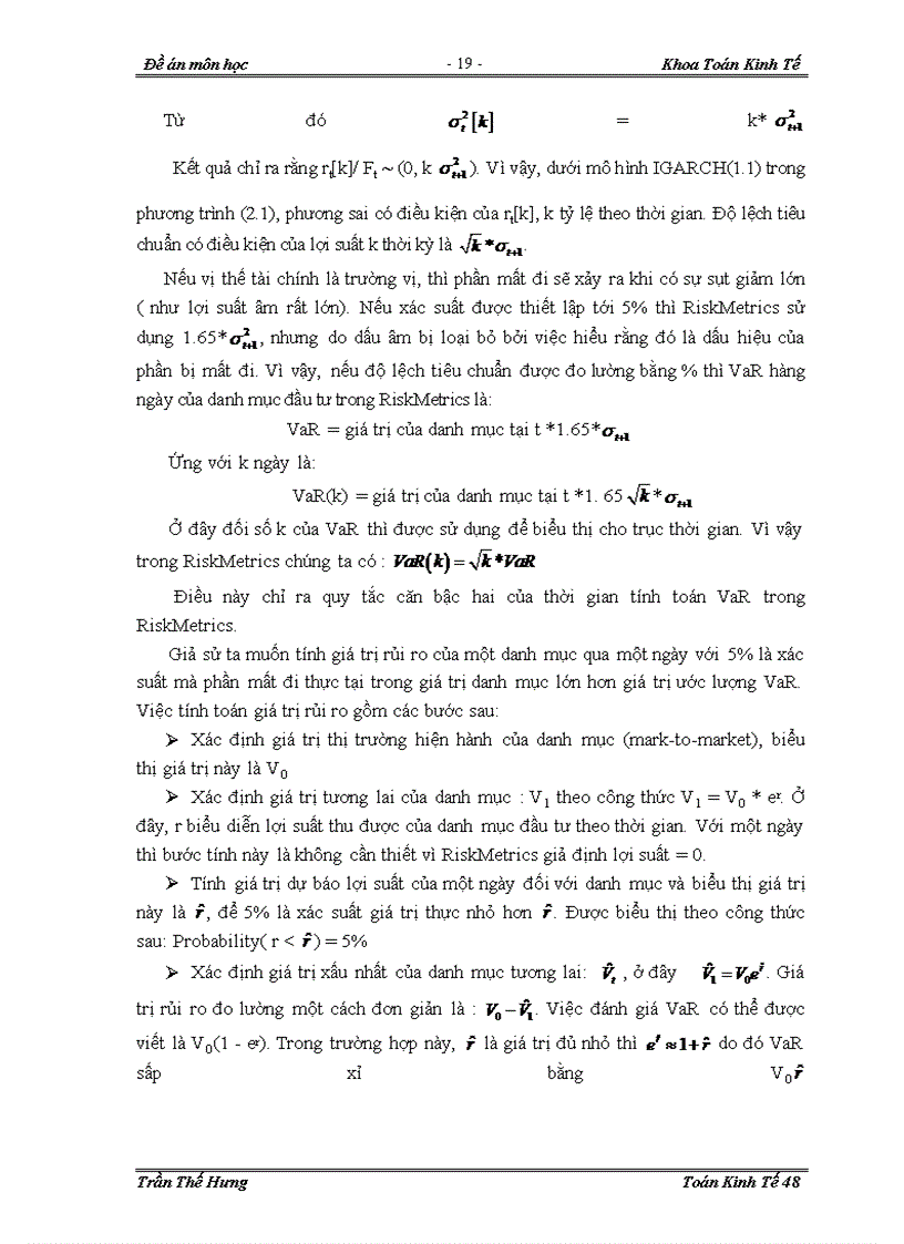 image for page Ứng dụng phương pháp VaR trong việc xác định giá trị rủi ro đối với cổ phiếu trong thị trường chứng khoán Việt Nam