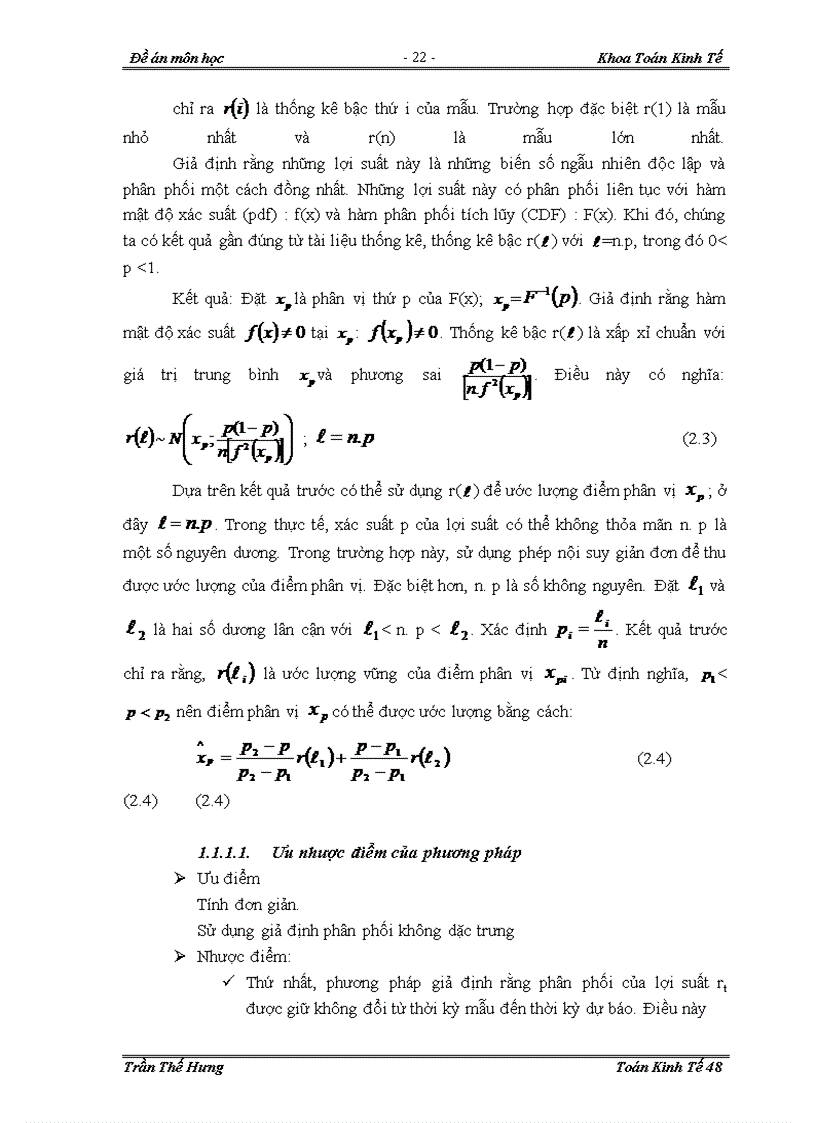 image for page Ứng dụng phương pháp VaR trong việc xác định giá trị rủi ro đối với cổ phiếu trong thị trường chứng khoán Việt Nam