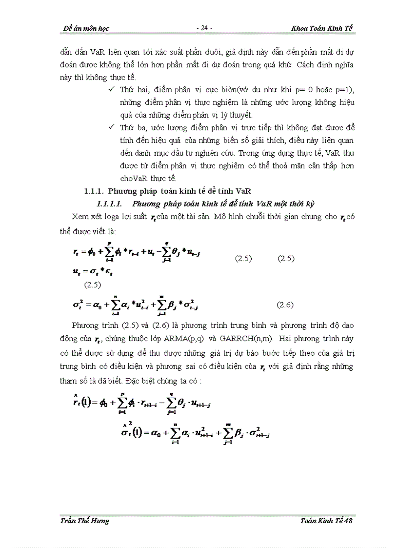 image for page Ứng dụng phương pháp VaR trong việc xác định giá trị rủi ro đối với cổ phiếu trong thị trường chứng khoán Việt Nam