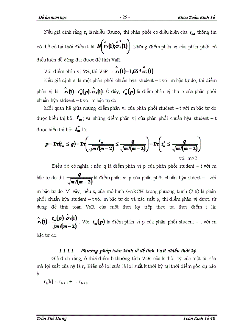 image for page Ứng dụng phương pháp VaR trong việc xác định giá trị rủi ro đối với cổ phiếu trong thị trường chứng khoán Việt Nam