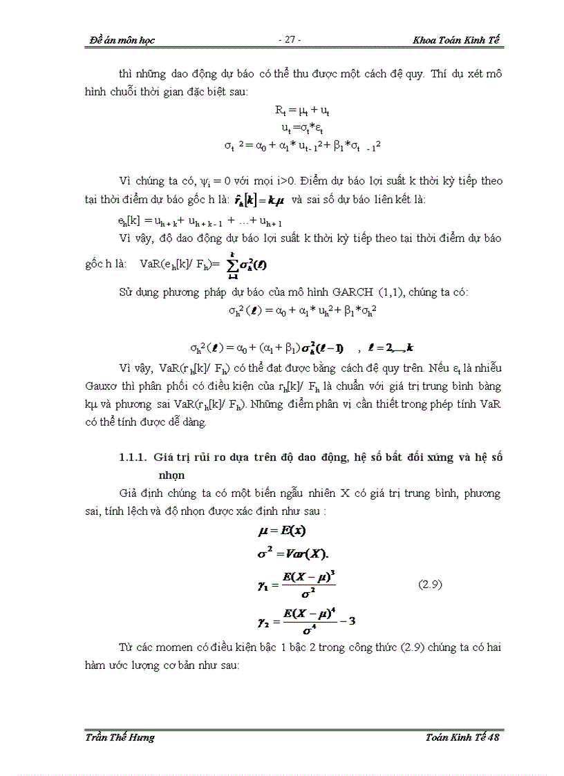 image for page Ứng dụng phương pháp VaR trong việc xác định giá trị rủi ro đối với cổ phiếu trong thị trường chứng khoán Việt Nam