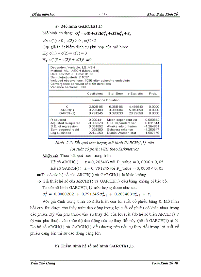 image for page Ứng dụng phương pháp VaR trong việc xác định giá trị rủi ro đối với cổ phiếu trong thị trường chứng khoán Việt Nam