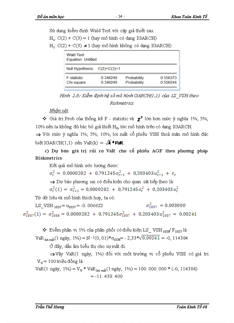 image for page Ứng dụng phương pháp VaR trong việc xác định giá trị rủi ro đối với cổ phiếu trong thị trường chứng khoán Việt Nam
