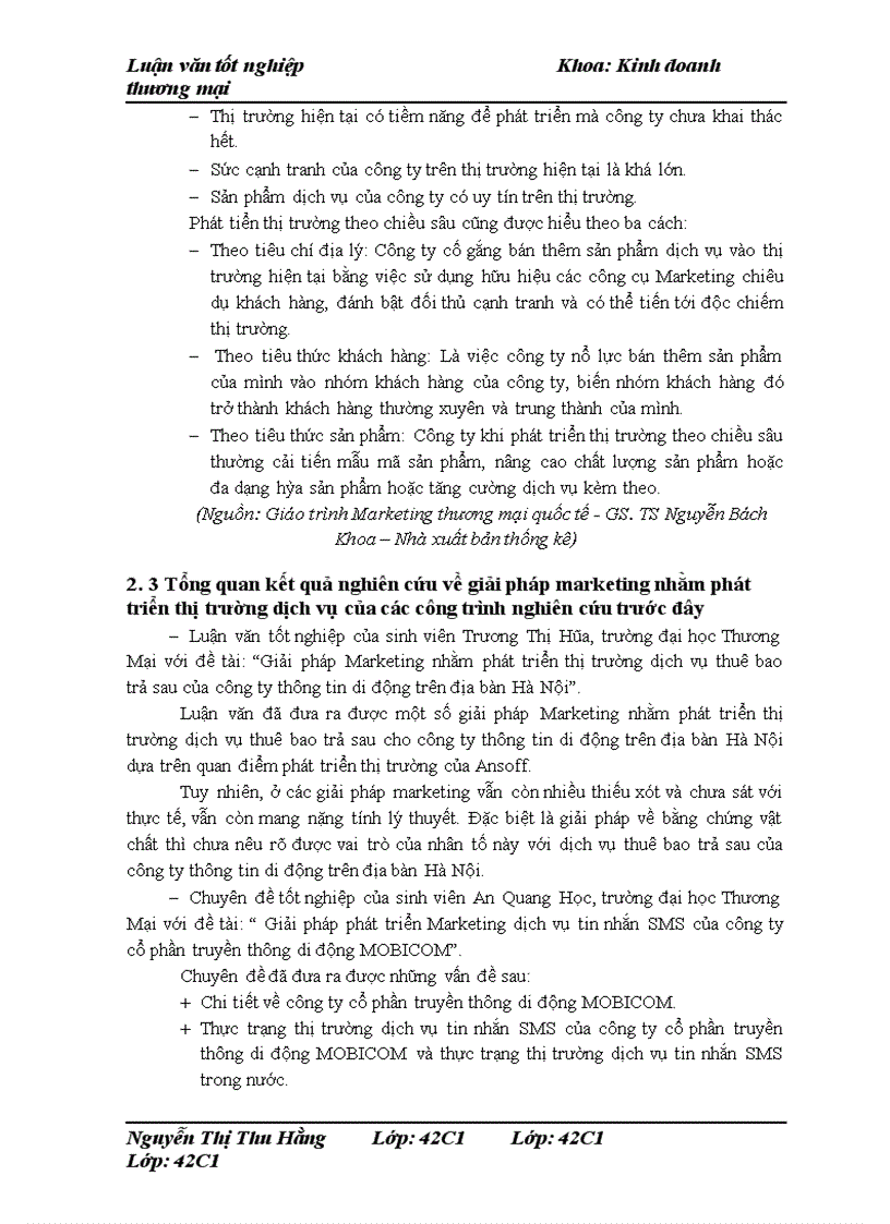 image for page Giải pháp marketing nhằm phát triển thị trường dịch vụ tin nhắn SMS của công ty cổ phần truyền thông VMG