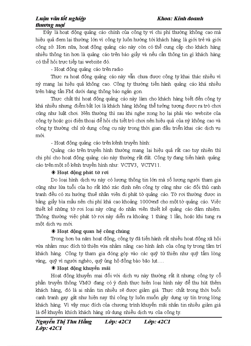 image for page Giải pháp marketing nhằm phát triển thị trường dịch vụ tin nhắn SMS của công ty cổ phần truyền thông VMG