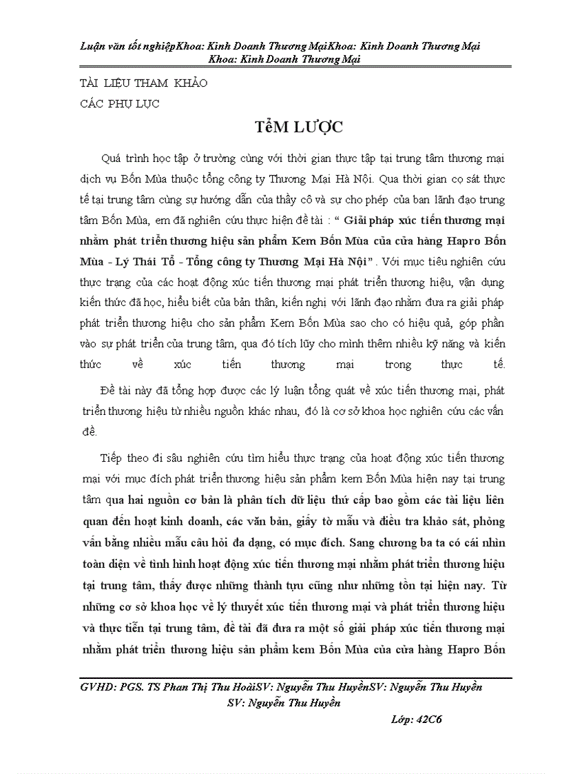 image for page Giải pháp xúc tiến thương mại nhằm phát triển thương hiệu sản phẩm Kem Bốn Mùa của cửa hàng Hapro Bốn Mùa Lý Thái Tổ - Tổng công ty thương mại Hà Nội.