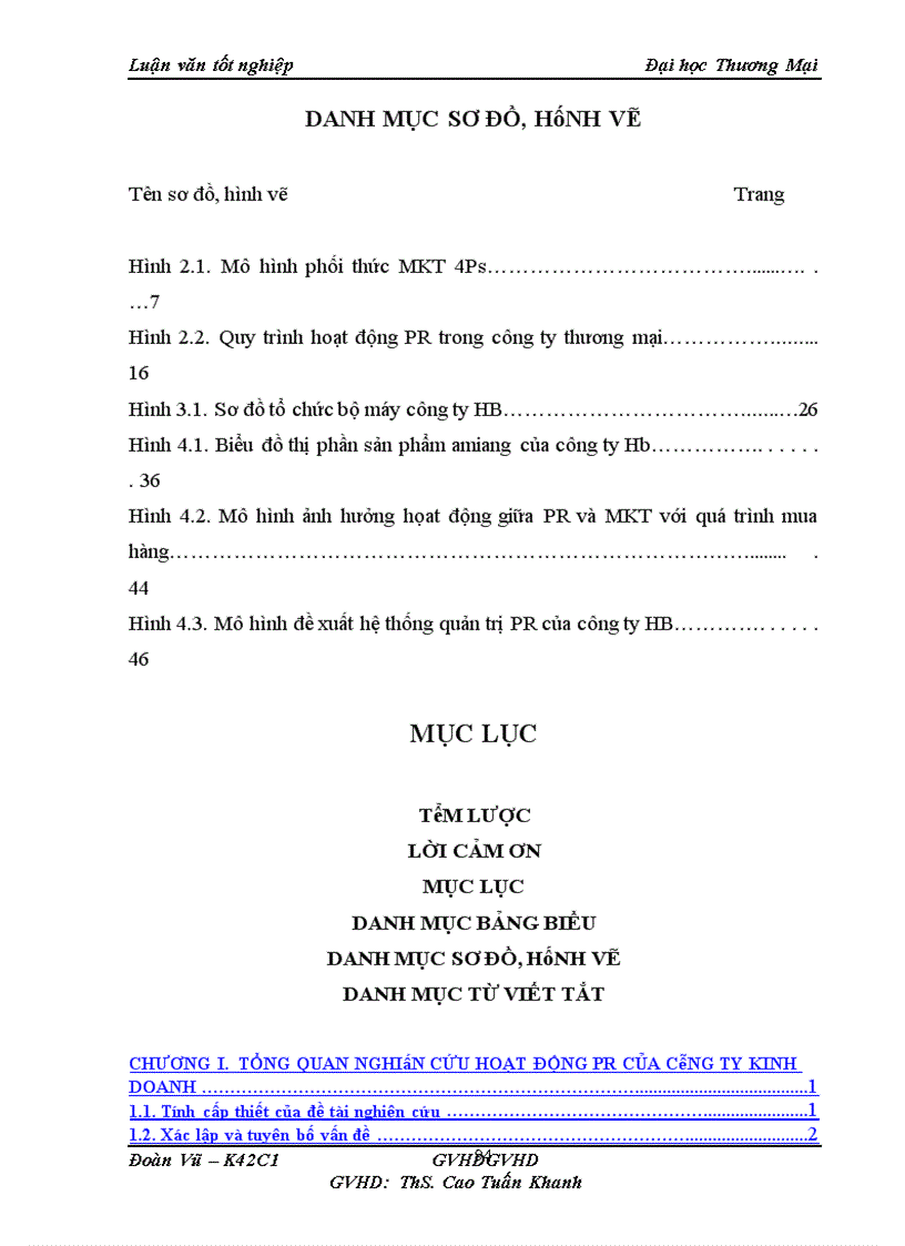 image for page Một số giải pháp nâng cao hoạt động PR của Công ty Cổ phần Đầu tư Thương Mại HB tại Miền Bắc