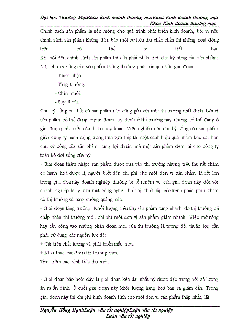 image for page Phát triển chính sách marketing sản phẩm dệt may xuất khẩu của công ty TNHH sản xuất & thương mại Tân Bắc Đô sang thị trường EU