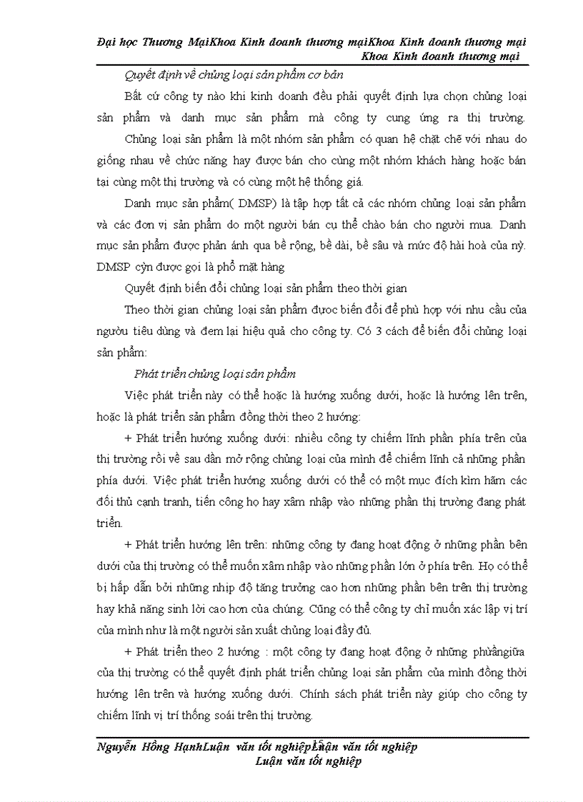 image for page Phát triển chính sách marketing sản phẩm dệt may xuất khẩu của công ty TNHH sản xuất & thương mại Tân Bắc Đô sang thị trường EU