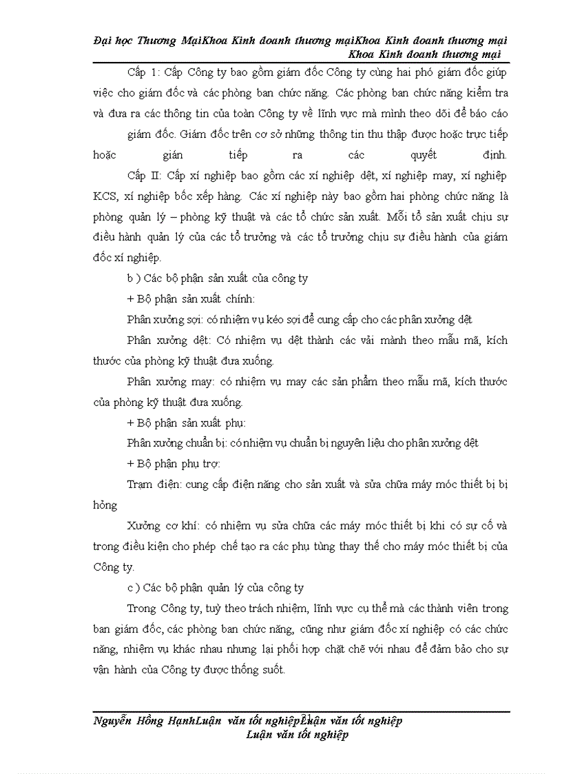 image for page Phát triển chính sách marketing sản phẩm dệt may xuất khẩu của công ty TNHH sản xuất & thương mại Tân Bắc Đô sang thị trường EU