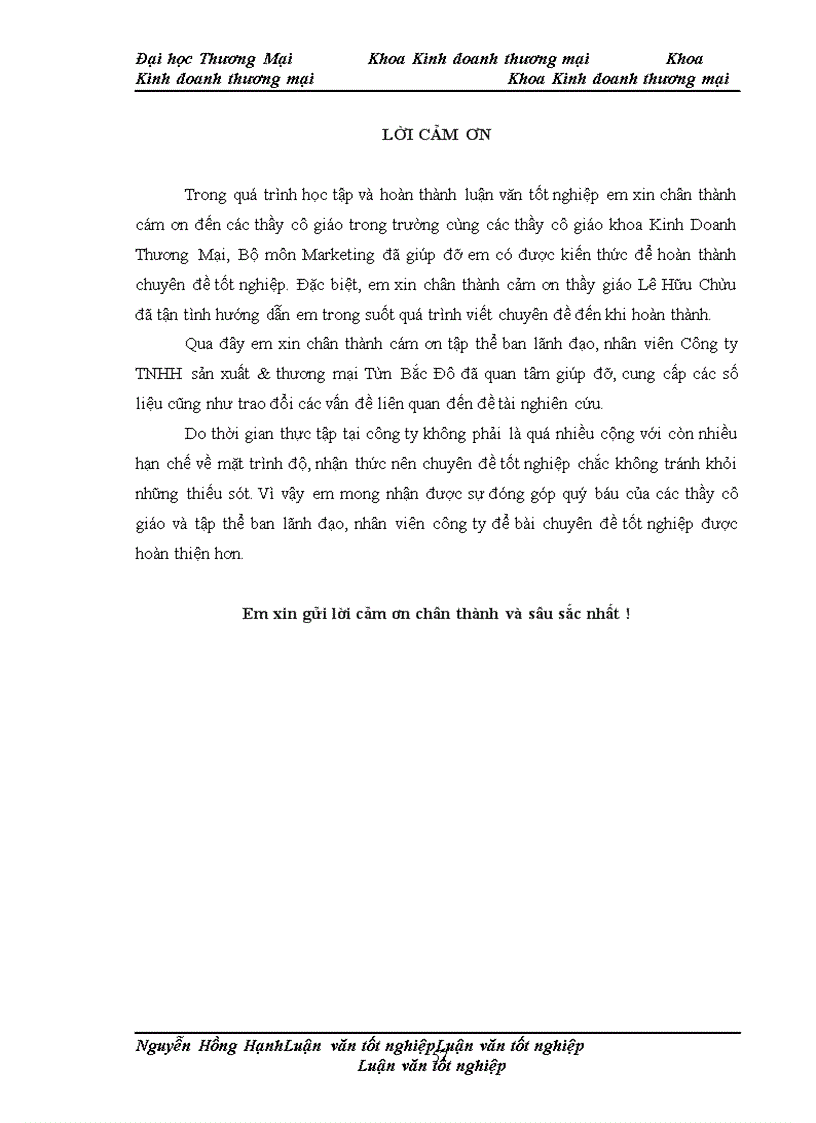 image for page Phát triển chính sách marketing sản phẩm dệt may xuất khẩu của công ty TNHH sản xuất & thương mại Tân Bắc Đô sang thị trường EU