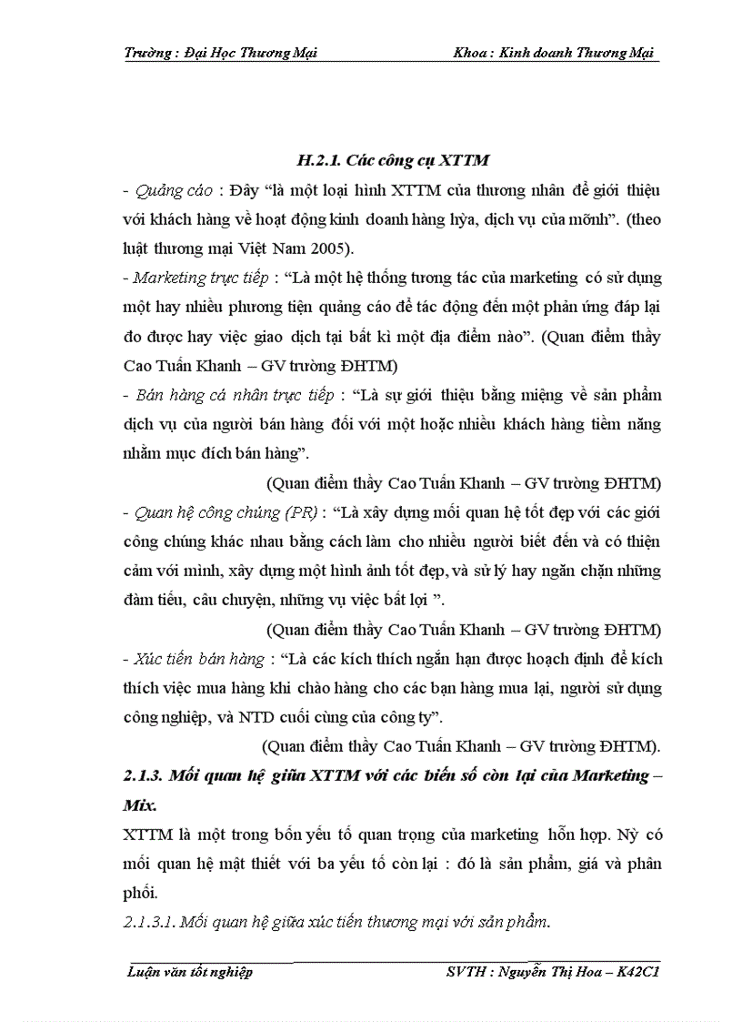 image for page Phát triển phối thức xúc tiến thương mại sản phẩm thiết bị trình chiếu của công ty Cổ phần Đầu tư Hoàng Đạo trên thị trường Miền Bắc