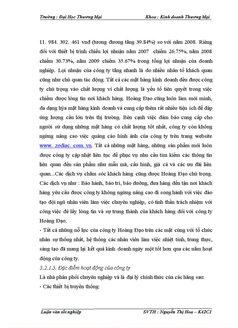 image for page Phát triển phối thức xúc tiến thương mại sản phẩm thiết bị trình chiếu của công ty Cổ phần Đầu tư Hoàng Đạo trên thị trường Miền Bắc