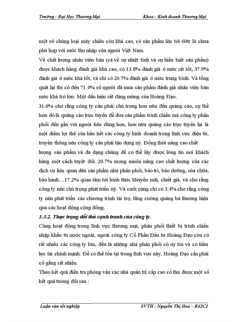 image for page Phát triển phối thức xúc tiến thương mại sản phẩm thiết bị trình chiếu của công ty Cổ phần Đầu tư Hoàng Đạo trên thị trường Miền Bắc