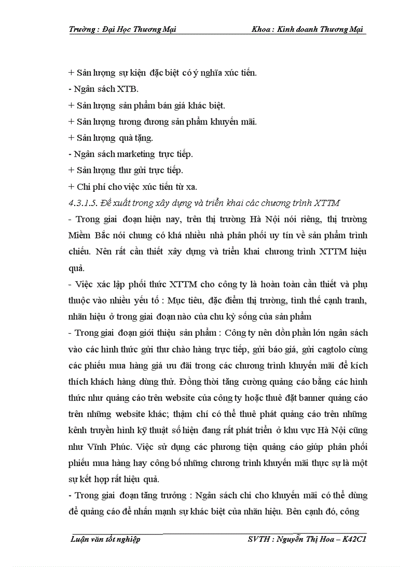 image for page Phát triển phối thức xúc tiến thương mại sản phẩm thiết bị trình chiếu của công ty Cổ phần Đầu tư Hoàng Đạo trên thị trường Miền Bắc