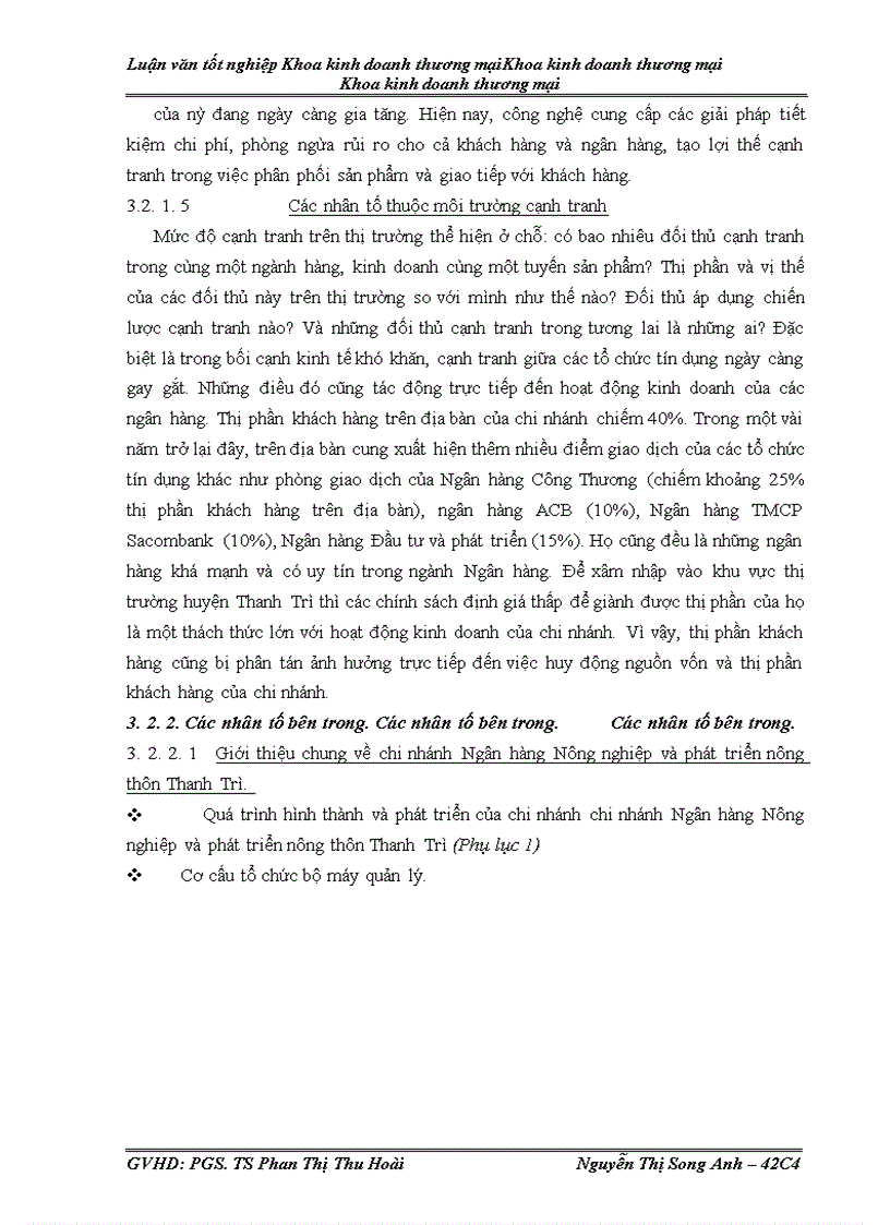 image for page Giải pháp chiến lược Marketing nhằm phát triển thị trường dịch vụ tín dụng của Ngân hàng No& PTNT Thanh Trì trên địa bàn Hà Nội