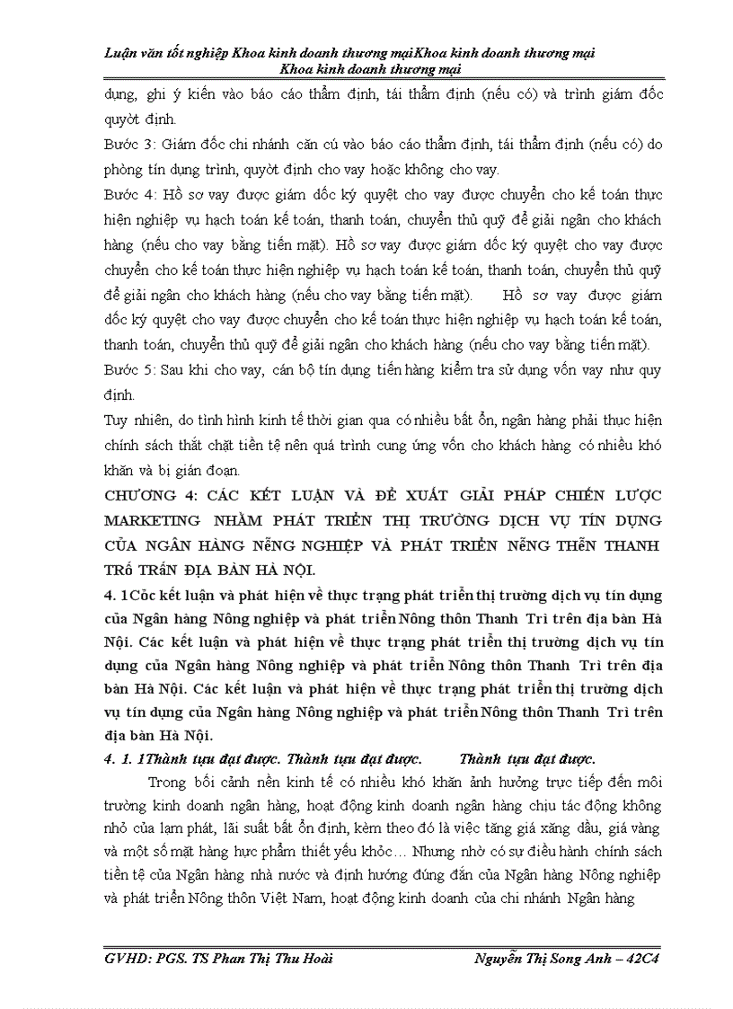 image for page Giải pháp chiến lược Marketing nhằm phát triển thị trường dịch vụ tín dụng của Ngân hàng No& PTNT Thanh Trì trên địa bàn Hà Nội