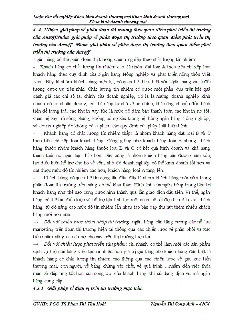 image for page Giải pháp chiến lược Marketing nhằm phát triển thị trường dịch vụ tín dụng của Ngân hàng No& PTNT Thanh Trì trên địa bàn Hà Nội