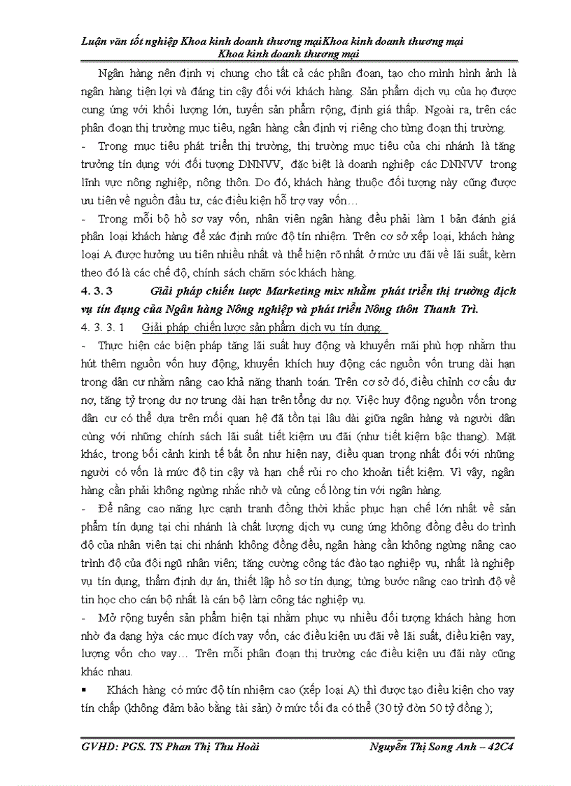 image for page Giải pháp chiến lược Marketing nhằm phát triển thị trường dịch vụ tín dụng của Ngân hàng No& PTNT Thanh Trì trên địa bàn Hà Nội