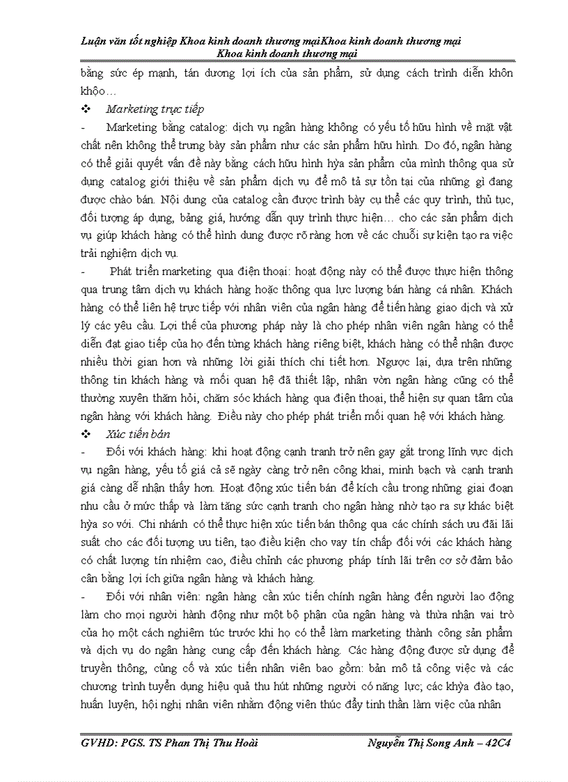 image for page Giải pháp chiến lược Marketing nhằm phát triển thị trường dịch vụ tín dụng của Ngân hàng No& PTNT Thanh Trì trên địa bàn Hà Nội