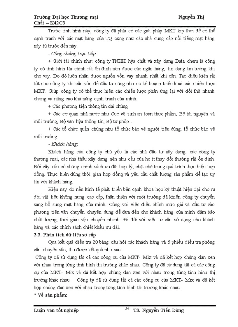 image for page Giải pháp Marketing- Mix nhằm nâng cao năng lực cạnh tranh của công ty TNHH hóa chất và xây dựng Data chem