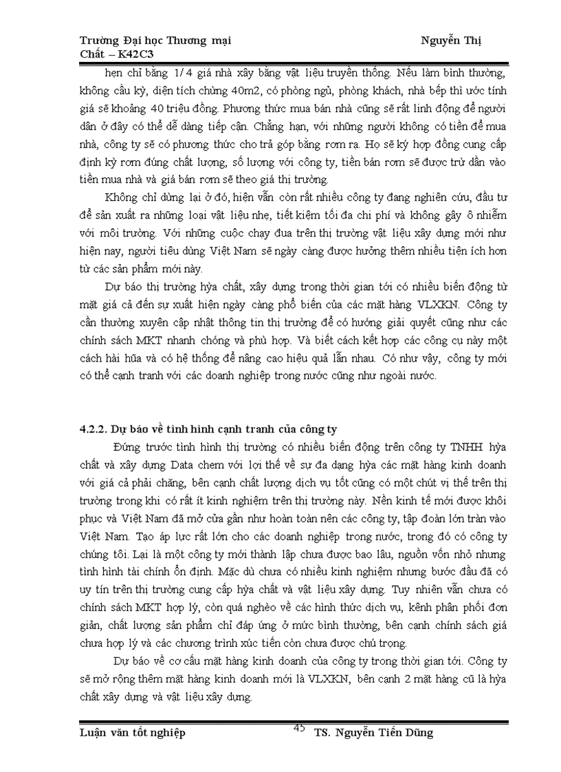 image for page Giải pháp Marketing- Mix nhằm nâng cao năng lực cạnh tranh của công ty TNHH hóa chất và xây dựng Data chem