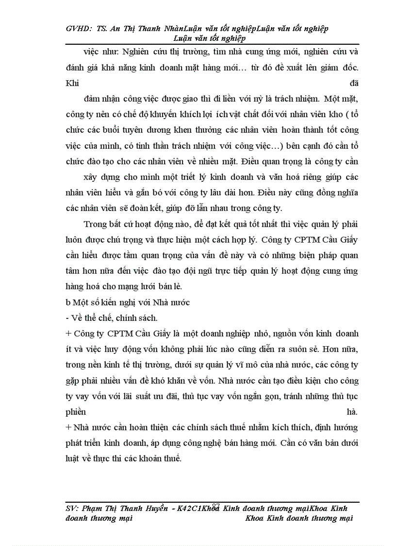 image for page Hoàn thiện cung ứng hàng hoá tại công ty cptm cầu giấy