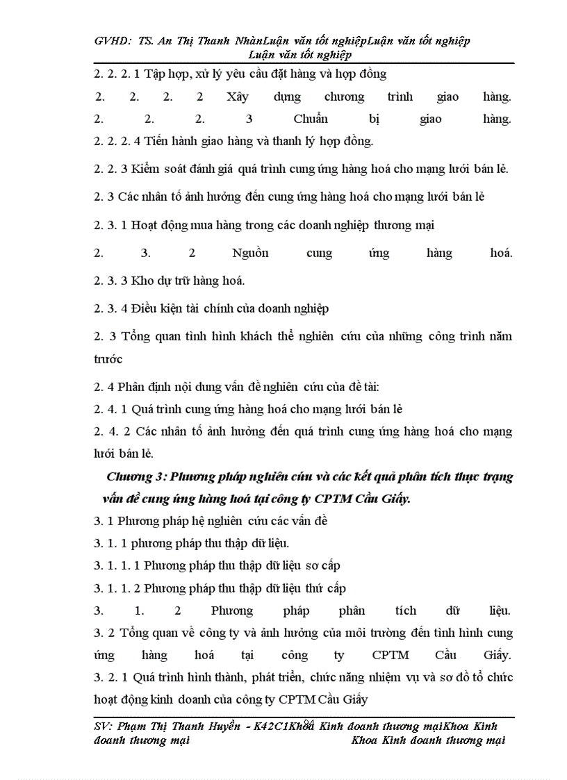 image for page Hoàn thiện cung ứng hàng hoá tại công ty cptm cầu giấy