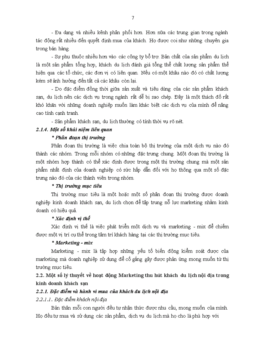 image for page Giải pháp marketing thu hút khách du lịch nội địa đến khách sạn Hoa Sim – Lạng Sơn