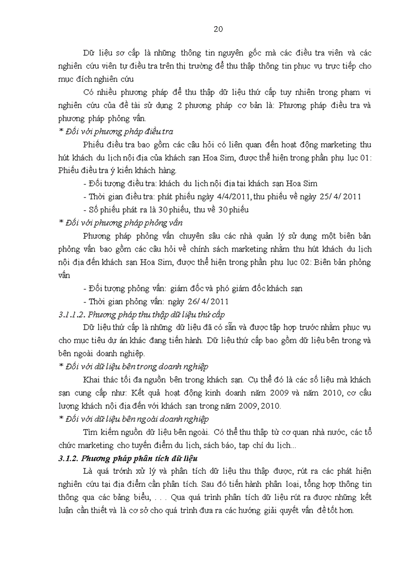 image for page Giải pháp marketing thu hút khách du lịch nội địa đến khách sạn Hoa Sim – Lạng Sơn