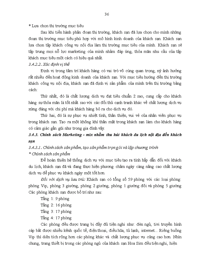 image for page Giải pháp marketing thu hút khách du lịch nội địa đến khách sạn Hoa Sim – Lạng Sơn