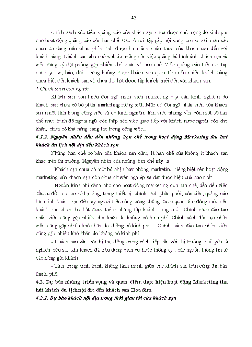 image for page Giải pháp marketing thu hút khách du lịch nội địa đến khách sạn Hoa Sim – Lạng Sơn