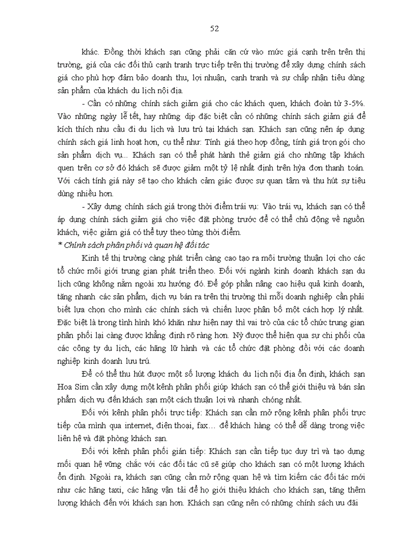 image for page Giải pháp marketing thu hút khách du lịch nội địa đến khách sạn Hoa Sim – Lạng Sơn