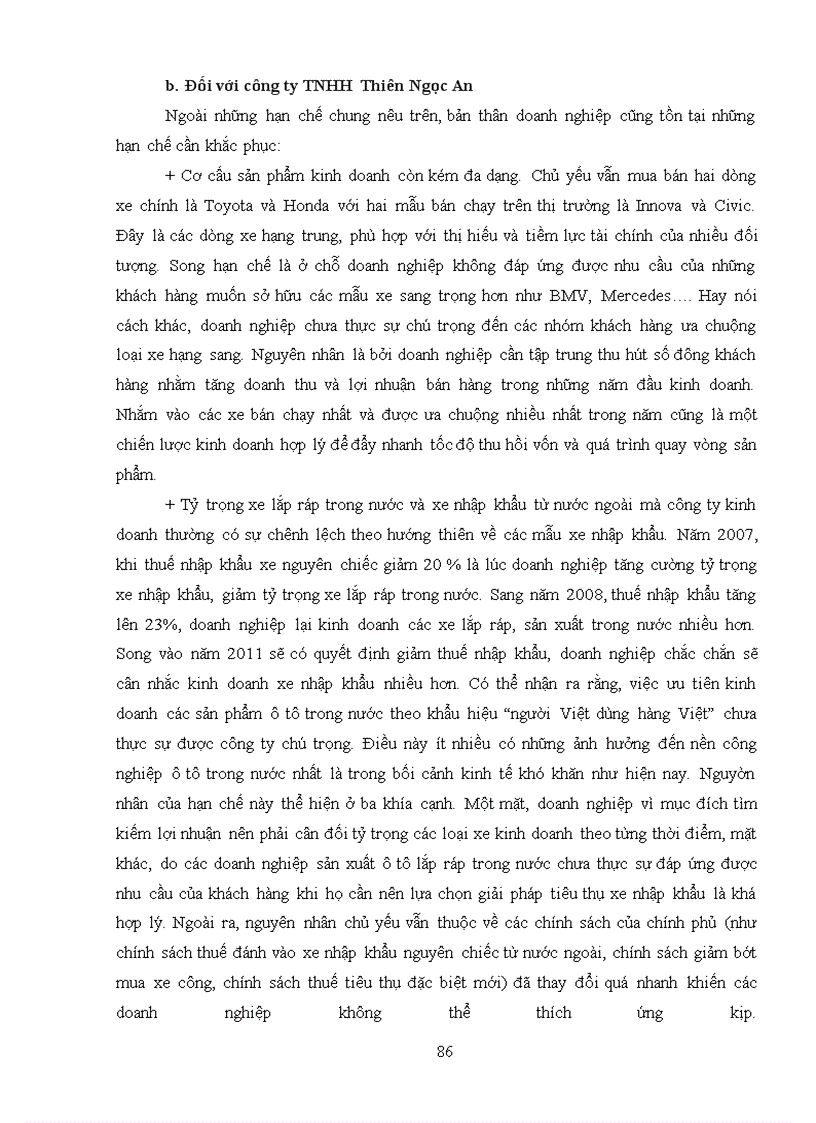 image for page Giải pháp thị trường nhằm phát triển thương mại sản phẩm ô tô trên địa bàn Hà Nội. (lấy công ty TNHH Thiên Ngọc An làm đơn vị nghiên cứu
