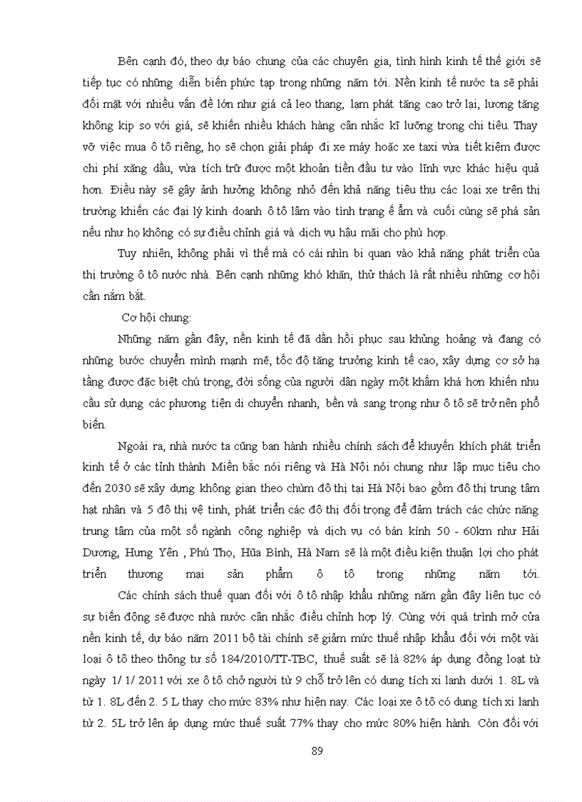 image for page Giải pháp thị trường nhằm phát triển thương mại sản phẩm ô tô trên địa bàn Hà Nội. (lấy công ty TNHH Thiên Ngọc An làm đơn vị nghiên cứu