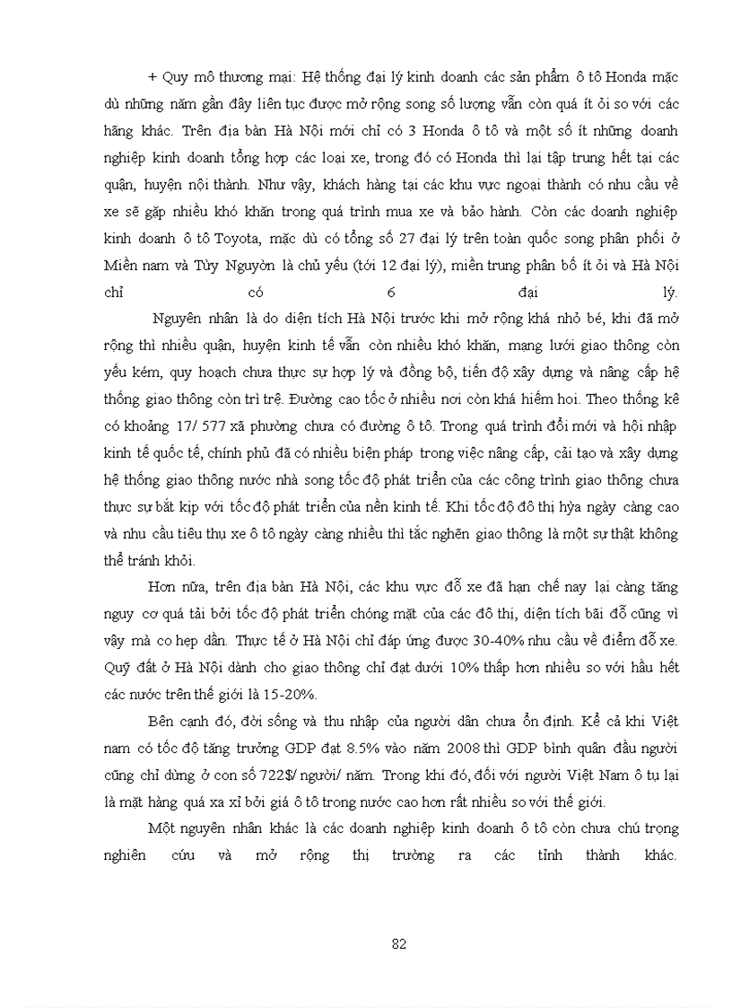 image for page Giải pháp thị trường nhằm phát triển thương mại sản phẩm ô tô trên địa bàn Hà Nội. (lấy công ty TNHH Thiên Ngọc An làm đơn vị nghiên cứu