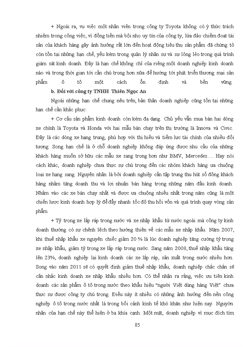 image for page Giải pháp thị trường nhằm phát triển thương mại sản phẩm ô tô trên địa bàn Hà Nội. (lấy công ty TNHH Thiên Ngọc An làm đơn vị nghiên cứu