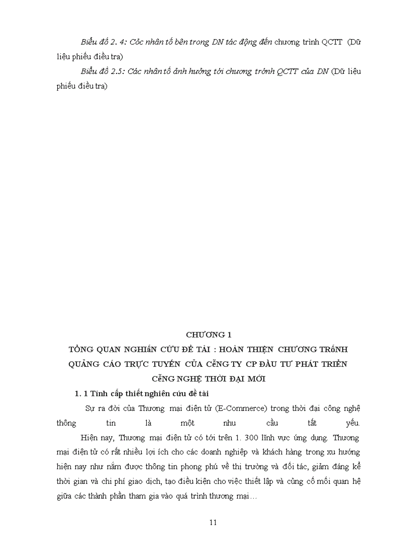 image for page Hoàn thiện chương trình quảng cáo trực tuyến của công ty CP đầu tư phát triển công nghệ THỜI ĐẠI MỚI
