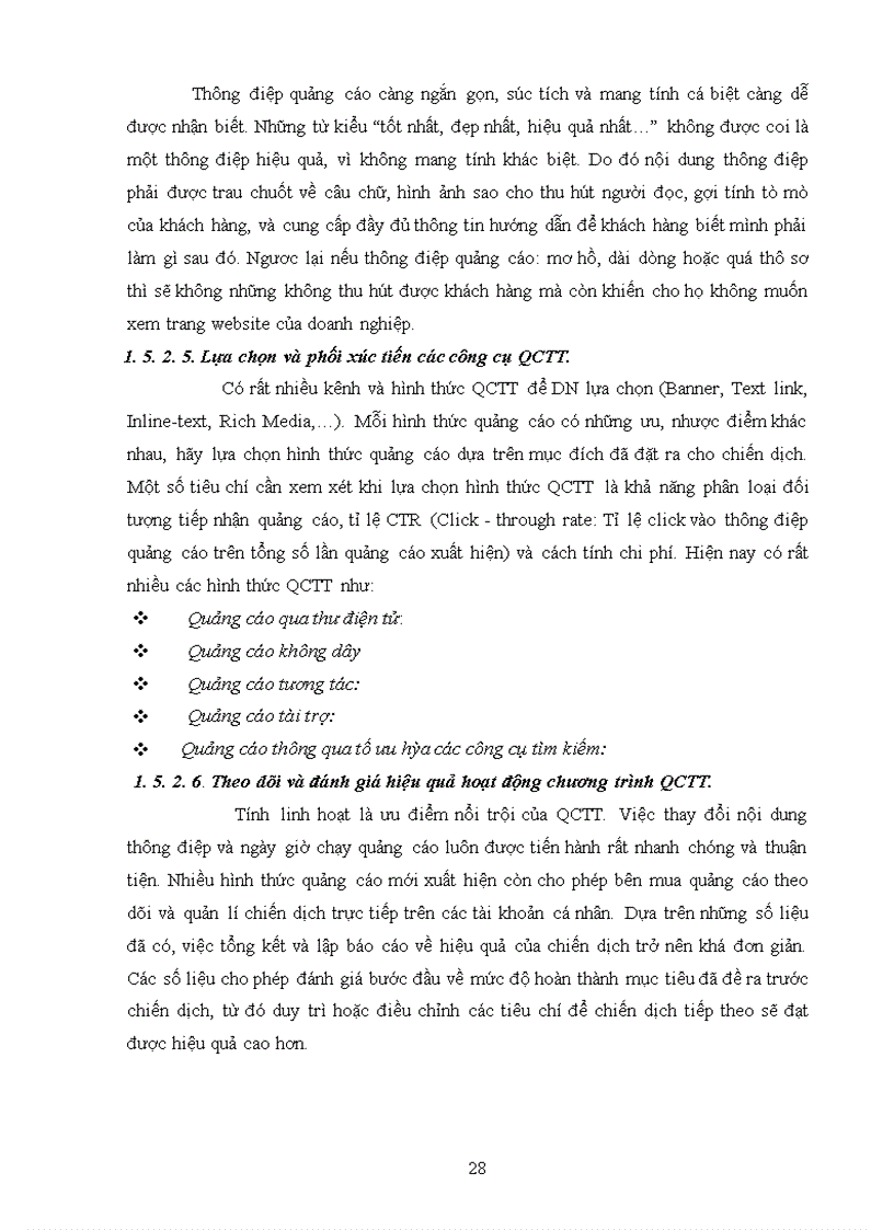 image for page Hoàn thiện chương trình quảng cáo trực tuyến của công ty CP đầu tư phát triển công nghệ THỜI ĐẠI MỚI
