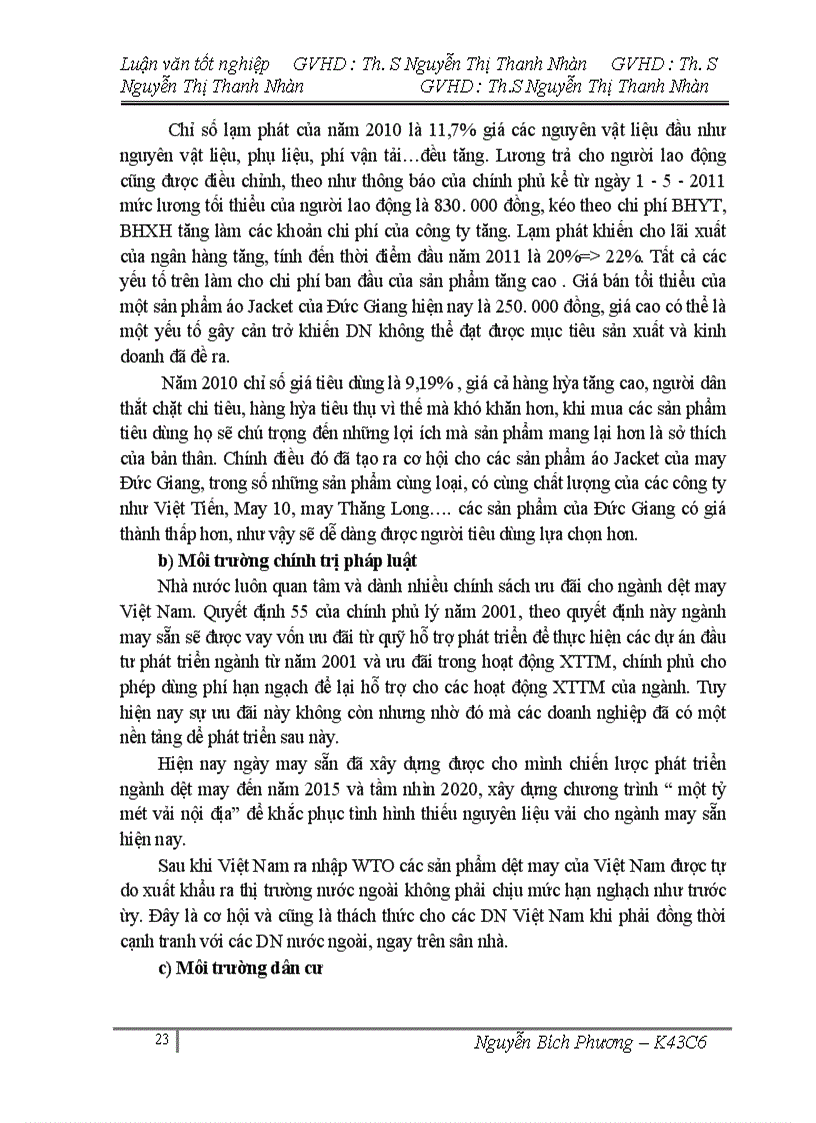 image for page Phát triển chính sách xúc tiến thương mại cho sản phẩm áo Jacket của tông công ty Đức Giang trên thị trường miền Bắc