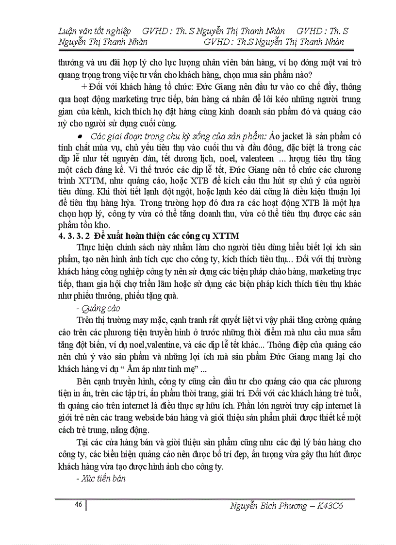 image for page Phát triển chính sách xúc tiến thương mại cho sản phẩm áo Jacket của tông công ty Đức Giang trên thị trường miền Bắc