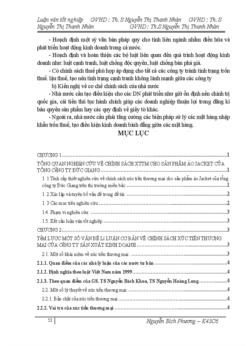 image for page Phát triển chính sách xúc tiến thương mại cho sản phẩm áo Jacket của tông công ty Đức Giang trên thị trường miền Bắc