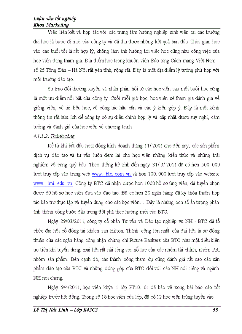 image for page Giải pháp marketing nhằm phát triển sản phẩm Future Tellers – Giao dịch viên tương lai của công ty đào tạo và tư vấn nghiệp vụ ngân hàng – BTC