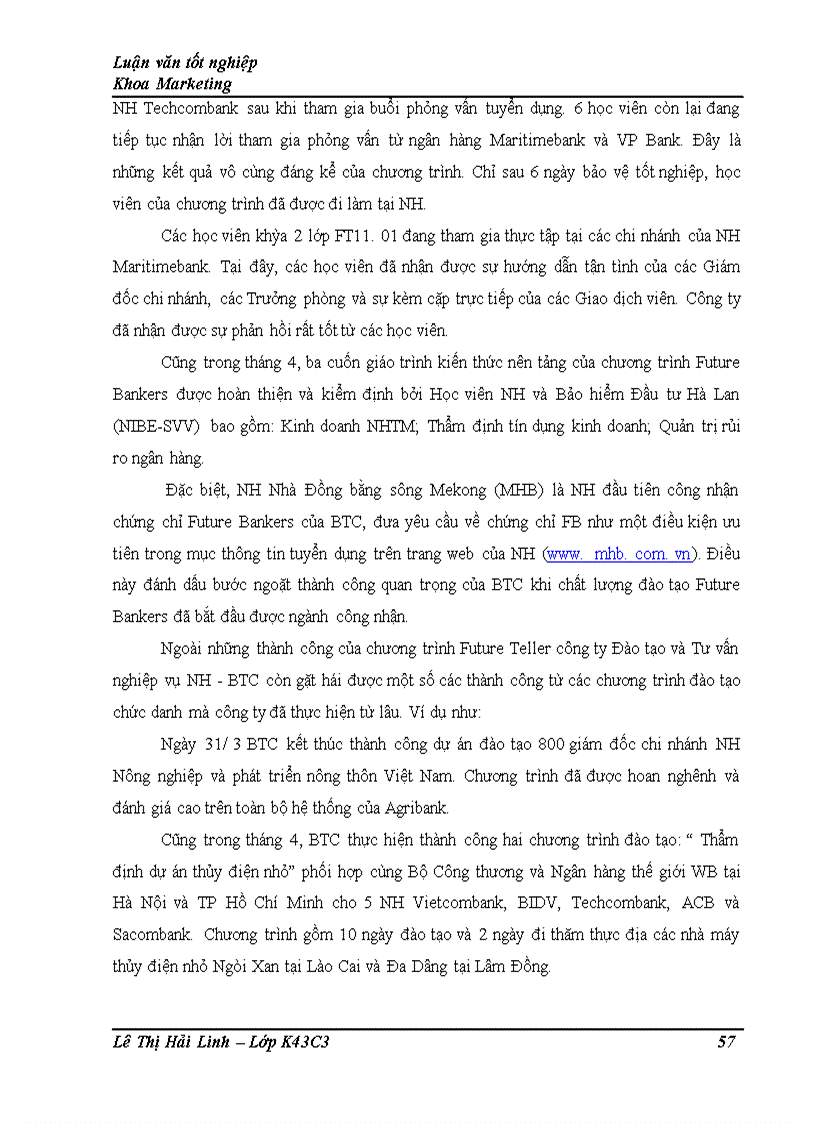 image for page Giải pháp marketing nhằm phát triển sản phẩm Future Tellers – Giao dịch viên tương lai của công ty đào tạo và tư vấn nghiệp vụ ngân hàng – BTC