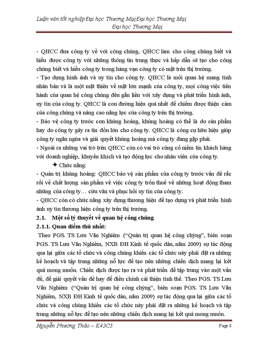 image for page Phát triển hoạt động quan hệ công chúng (PR) nhằm quảng bá hình ảnh của công ty cổ phần đầu tư công nghệ cao Hitec trên thị trường miền bắc